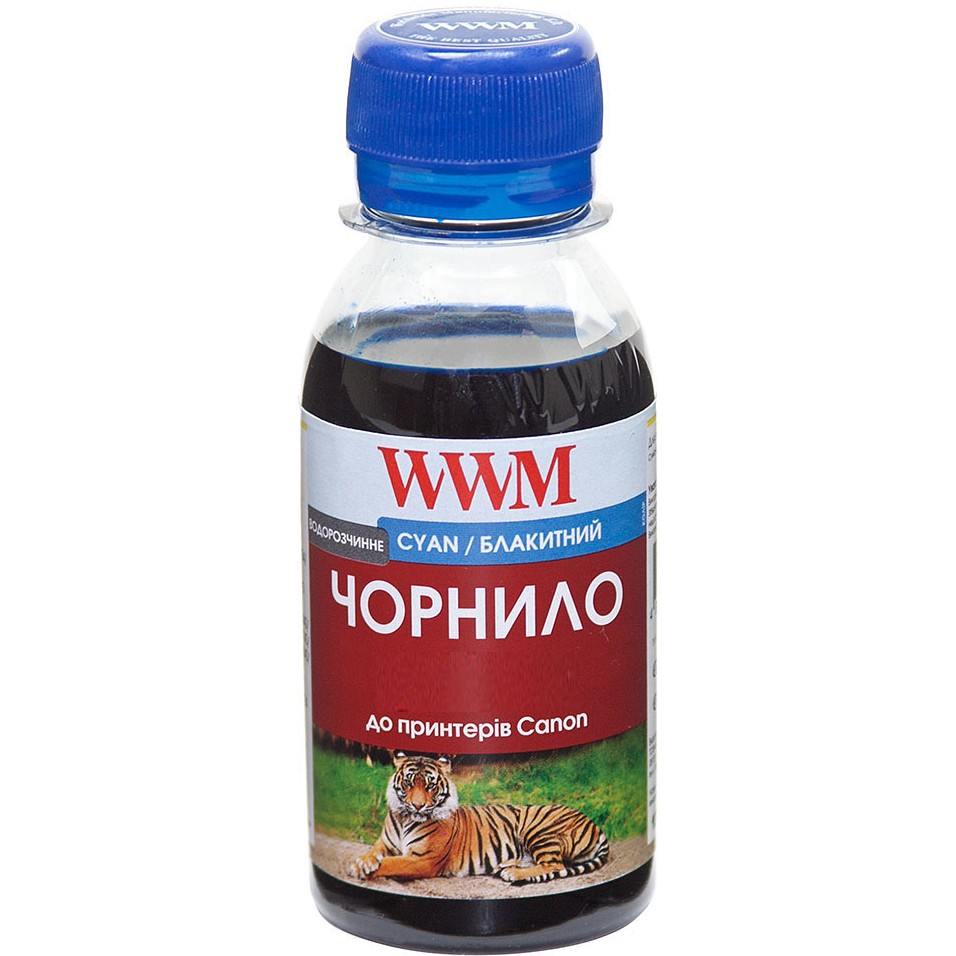 Чорнило WWM для Canon CL-511C/CL-513C/CLI-521C Cyan Water-soluble (C11/C-2)