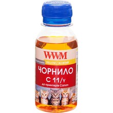 Чорнило WWM для Canon CL-511C/CL-513C/CLI-521Y Yellow Water-soluble (C11/Y-2)