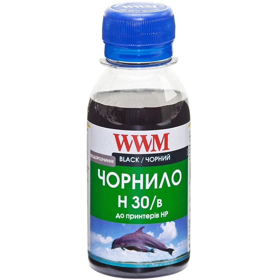 Чорнило WWM для HP №21/121/122 Black (H30/B-2)