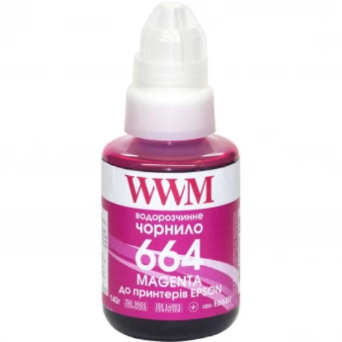 Чорнило WWM для Epson L110/L210/L300 Magenta (E664M)