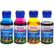 Комплект чорнила WWM EPSON L110/L210/L355 B/C/M/Y (E64SET4-2)