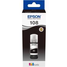 Контейнер із чорнилом EPSON 108 EcoTank L8050/L18050 Black (C13T09C14A)