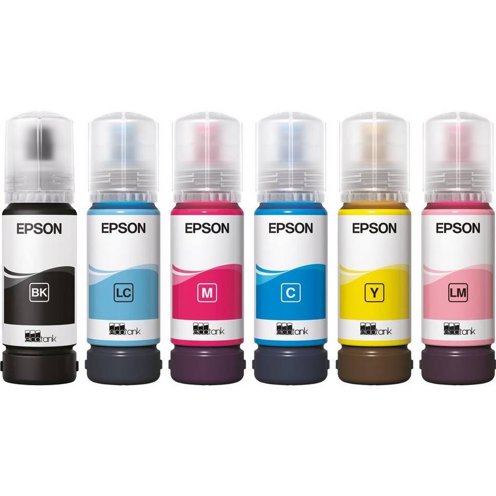 Контейнер із чорнилом EPSON 108 EcoTank L8050/L18050 Cyan (C13T09C24A) Вид оригінальний