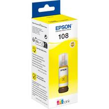 Контейнер с чернилами EPSON 108 EcoTank L8050/L18050 yellow (C13T09C44A)