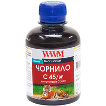 Чорнило WWM Canon PG-440/PG-445/PGI-450 200 мл Black (C45/BP)
