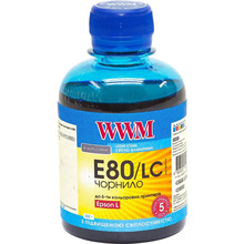 Чорнило WWM Ink (200 г) EPSON L800 Light Cyan (E80/LC)