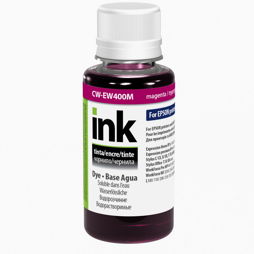 

Чернила CW Epson T26/C91 Magenta EW400M, Чернила CW Epson T26/C91 100мл Magenta EW400M