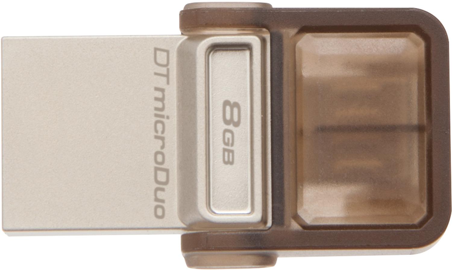 Флеш-драйв KINGSTON DataTraveler microDuo 8 GB (DTDUO/8GB)