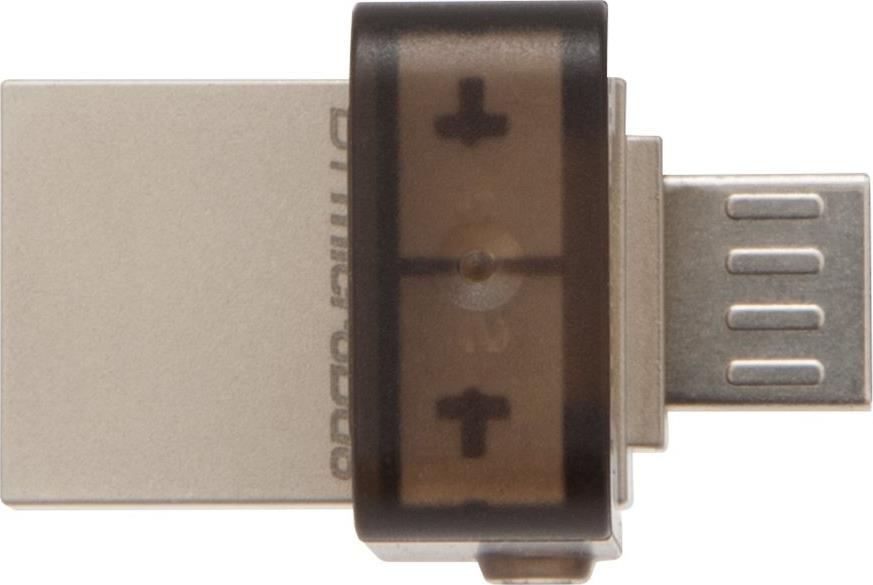 Флеш-драйв KINGSTON DT MicroDuo 16GB, Конструкция поворотная