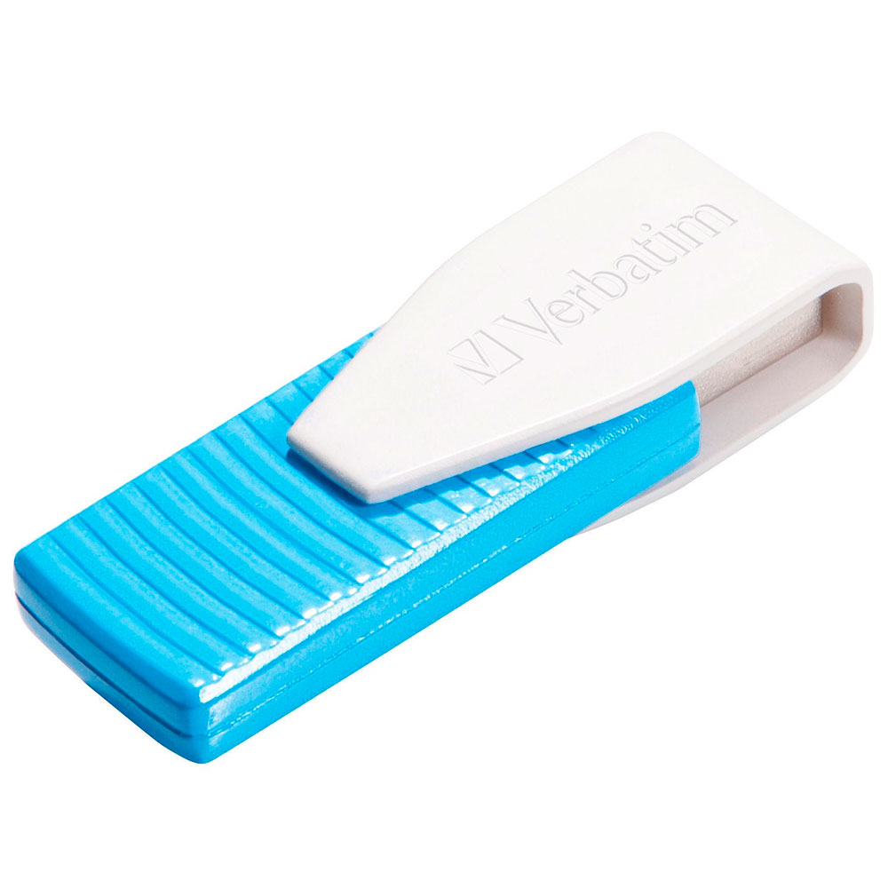 Флеш-драйв VERBATIM USB Drive 8Gb STORE'N'GO SWIVEL BLUE 49812