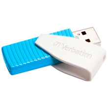 Флеш-драйв VERBATIM USB Drive 8Gb STORE'N'GO SWIVEL BLUE 49812