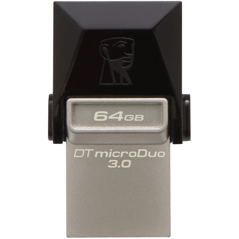 

Флеш-драйв Kingston 64 GB DataTraveler microDuo 3.0 (DTDUO3/64GB), DT MicroDuo 64GB,