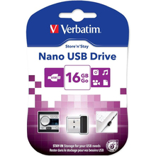 Флеш-драйв VERBATIM STORE'N'GO NANO 16 Gb (97464)