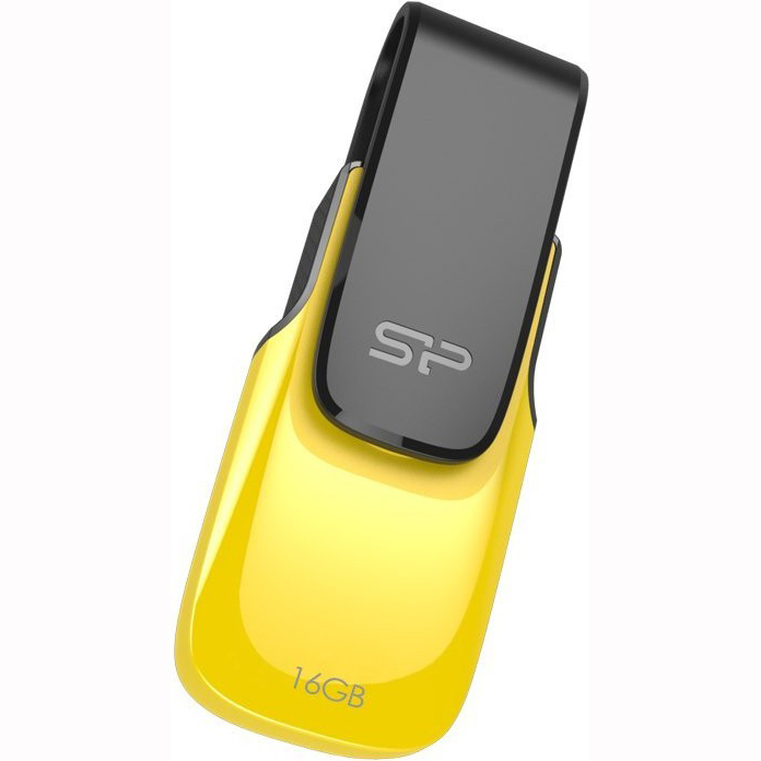 Флеш-драйв SILICON POWER Ultima U31 16 Gb Yellow (SP016GBUF2U31V1Y) Матеріал корпуса пластик