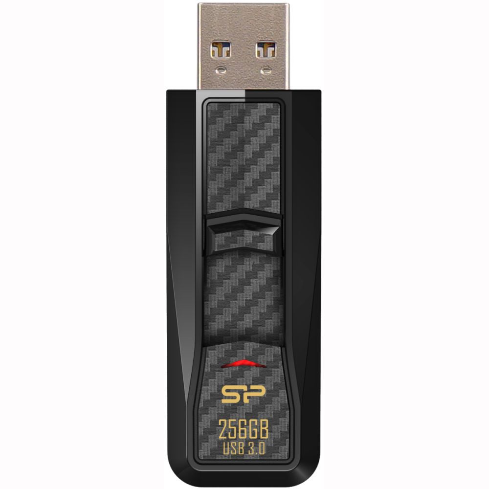 

Флеш-драйв SILICON POWER Blaze B50 256 Gb Black (SP256GBUF3B50V1K), Blaze B50 256 Gb USB 3.0