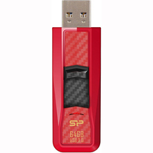 Флеш-драйв SILICON POWER Blaze B50 64 Gb Red (SP064GBUF3B50V1R)