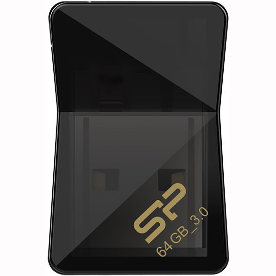 

Флеш-драйв SILICON POWER Jewel J08 64GB Black (SP064GBUF3J08V1K), Jewel J08 64GB USB 3.0