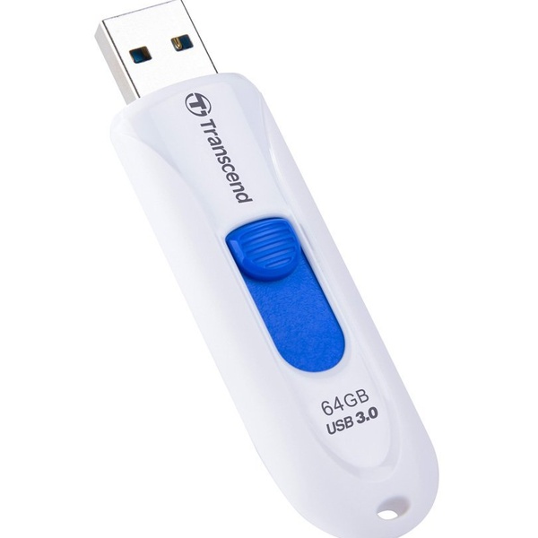 Флеш-драйв TRANSCEND JetFlash 790 64GB White