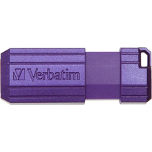 Флеш-драйв VERBATIM STORE'N'GO PIN STRIPE 16 Gb VIOLET (49058)