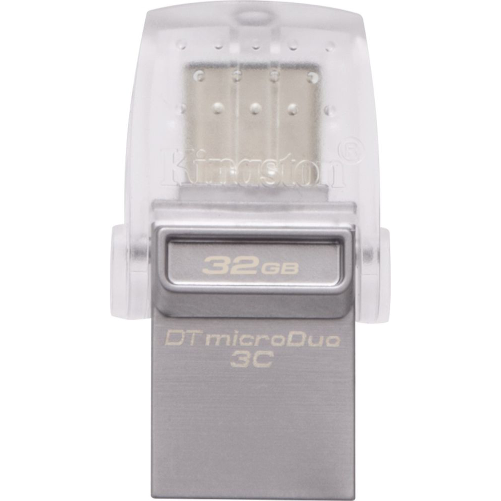 

Флеш-драйв KINGSTON DT MicroDuo 3С 32GB (DTDUO3C/32GB), DT MicroDuo 3С 32GB, Type-C,