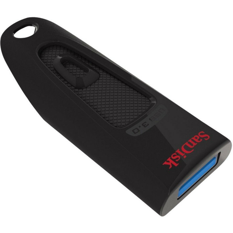 Флеш-драйв SANDISK USB Ultra 128 Gb Black (SDCZ48-128G-U46) Об'єм пам'яті 128 Гб