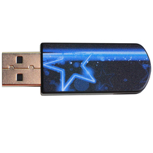 Флеш-драйв VERBATIM STORE'N'GO MINI USB Drive 32Gb NEON BLUE (49389)