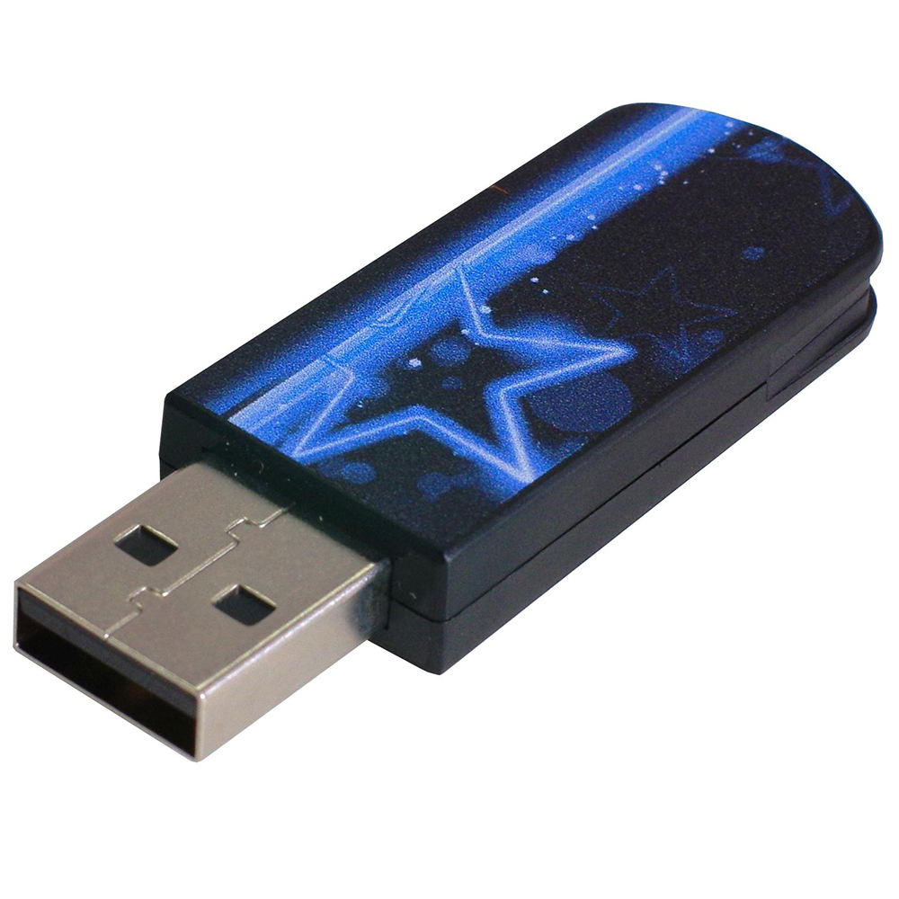 Флеш-драйв VERBATIM STORE'N'GO MINI USB Drive 32Gb NEON BLUE (49389) Дизайн рисунок