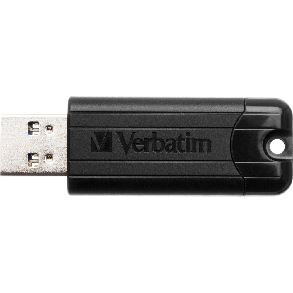 Флеш-драйв Verbatim USB 3.0 128GB STORE'N'GO Pinstripe Black (49319)