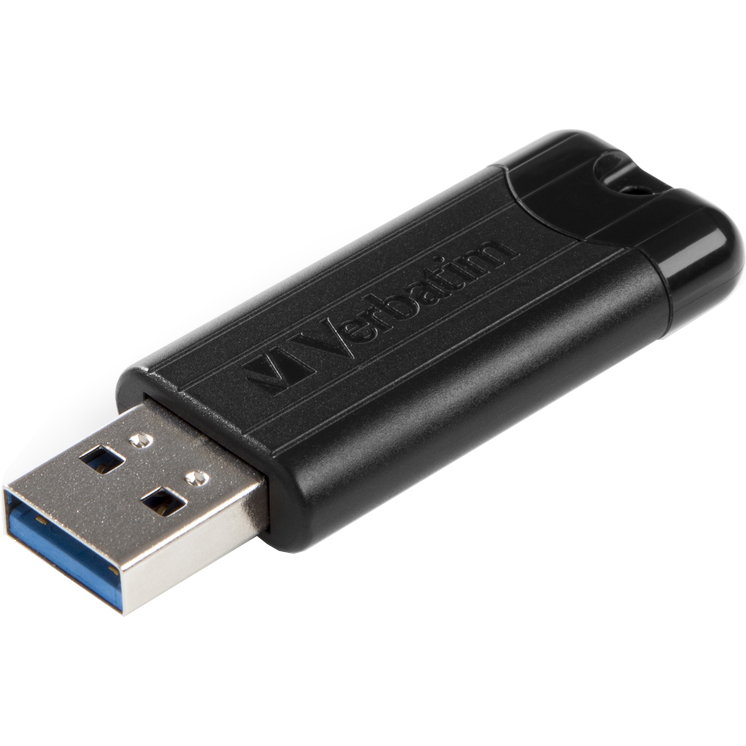 Флеш-драйв Verbatim USB 3.0 128GB STORE'N'GO Pinstripe Black (49319) Интерфейс USB 3.0