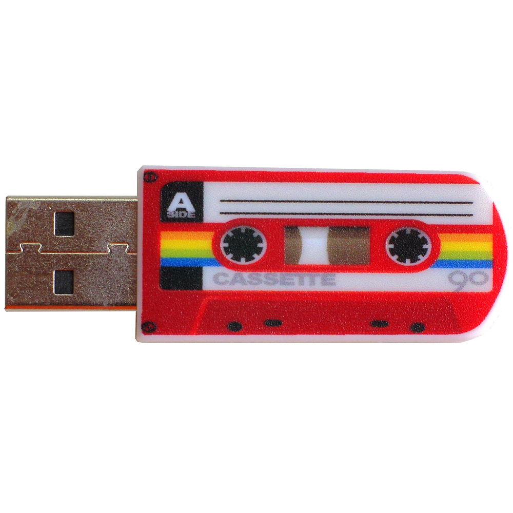 Флеш-драйв VERBATIM Mini Cassette Edition 16 Gb Red (49398) Конструкция съемный колпачок