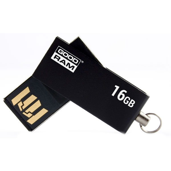 

Флеш-драйв GOODRAM Cube 16 GB Black (UCU2-0160K0R11), UCU2 16 GB