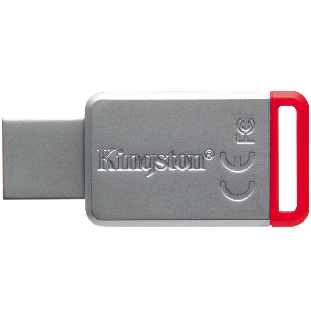 Флеш-драйв Kingston 32GB USB 3.1 DT50 (DT50/32GB) Матеріал корпуса метал