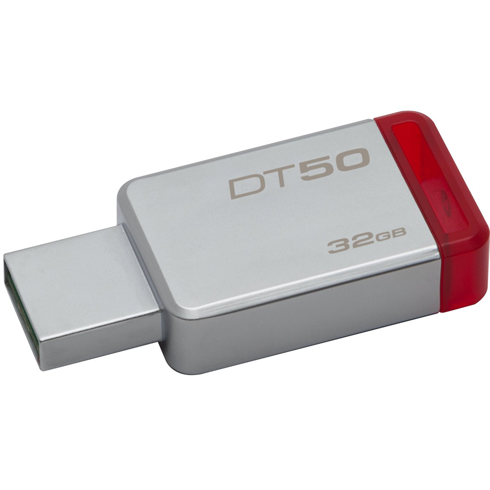 Флеш-драйв Kingston 32GB USB 3.1 DT50 (DT50/32GB) Об'єм пам'яті 32 Гб