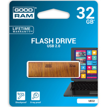 Флеш-драйв GOODRAM UEC2 32 GB BROWN (UEC2-0320N0R11)