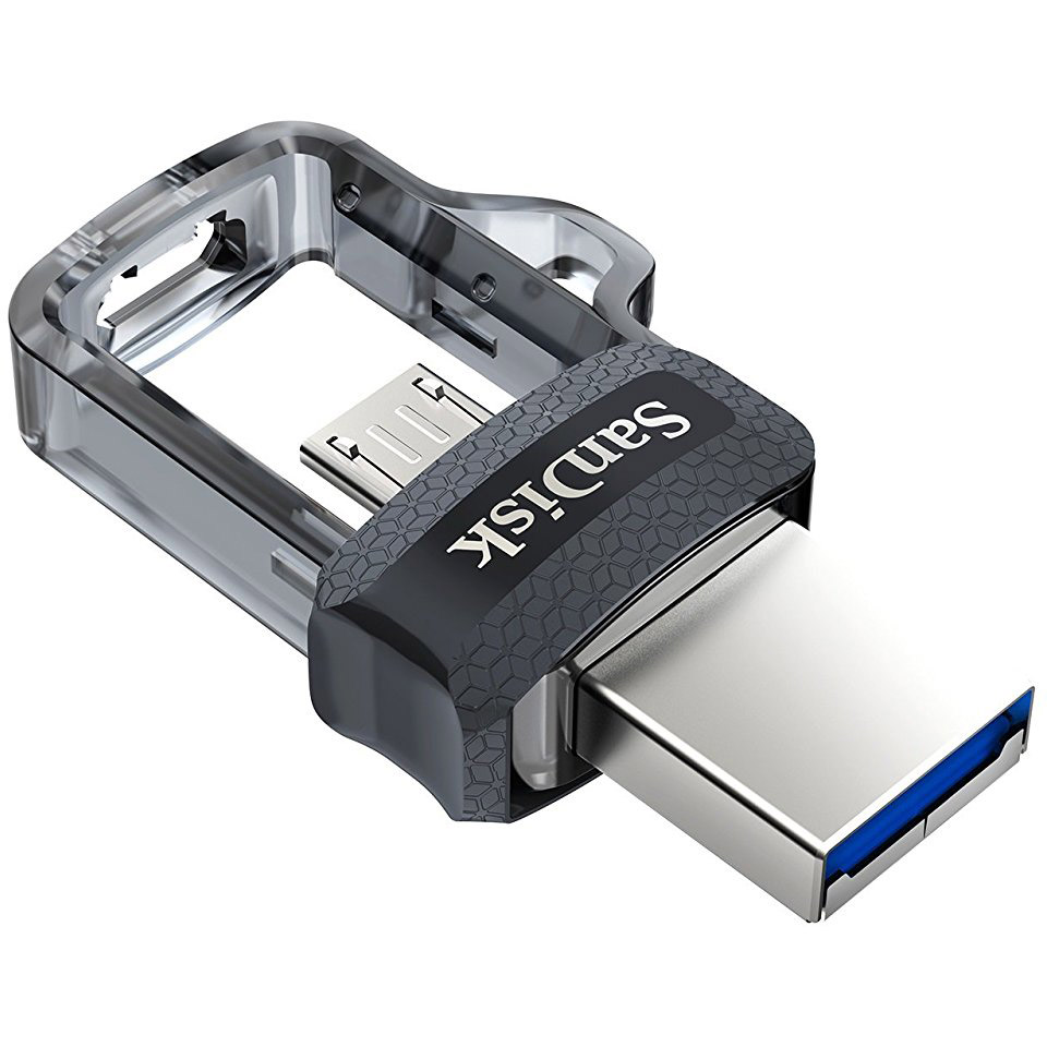 Флеш-драйв SANDISK USB Ultra Dual 32 Gb (SDDD3-032G-G46) Об'єм пам'яті 32 Гб