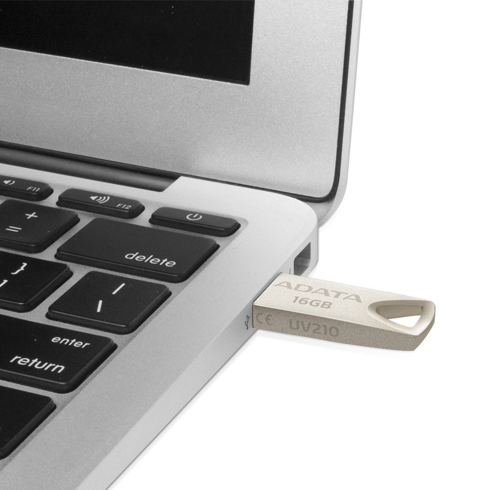 Флеш-драйв ADATA 16GB USB 2.0 UV210 Metal Silver (AUV210-16G-RGD) Материал корпуса металл