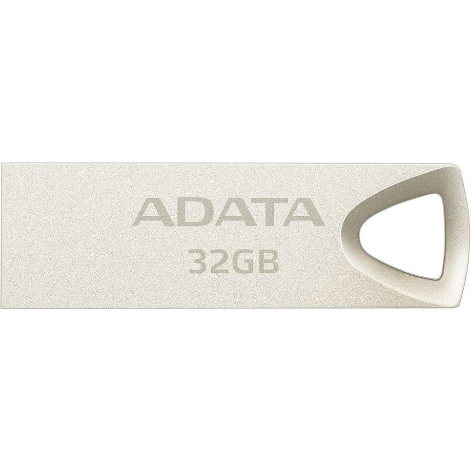 Флеш-драйв ADATA 32GB USB 2.0 UV210 Metal Silver (AUV210-32G-RGD) Конструкция монолит