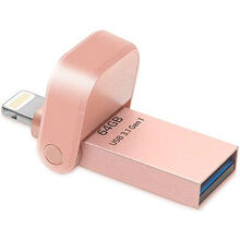 Флеш-драйв ADATA 64GB USB 3.1 Gen1 /Lightning Apple I920 Rose Gold (AAI920-64G-CRG)