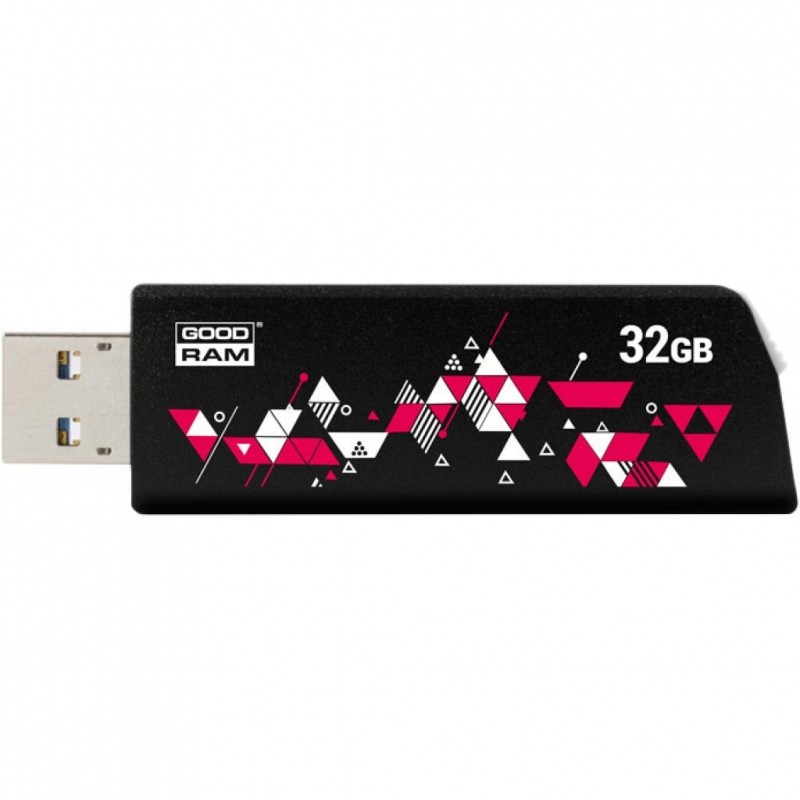 

Флеш-драйв GOODRAM USB 3.0 32GB UCL3 Cl!ck Black (UCL3-0320K0R11), USB 3.0 32GB UCL3 Cl!ck Black