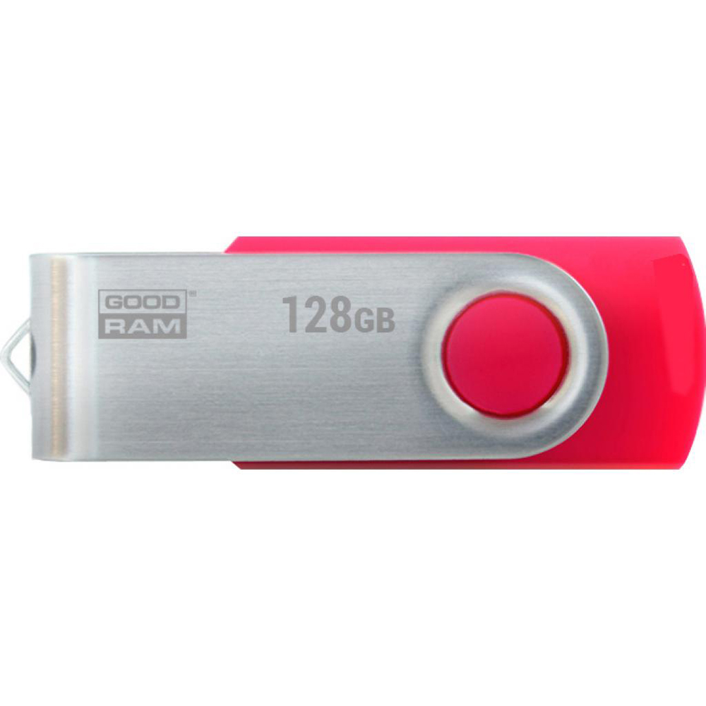 Флеш-драйв GOODRAM USB 3.0 128GB UTS3 Twister Red (UTS3-1280R0R11) Конструкція поворотна