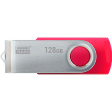 Флеш-драйв GOODRAM USB 3.0 128GB UTS3 Twister Red (UTS3-1280R0R11)