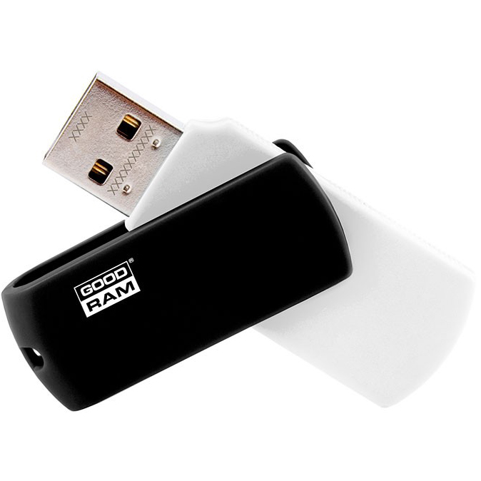 

Флеш-драйв GOODRAM USB 2.0 128GB UCO2 Colour Black&White (UCO2-1280KWR11), USB 2.0 128GB UCO2 Colour Black&White