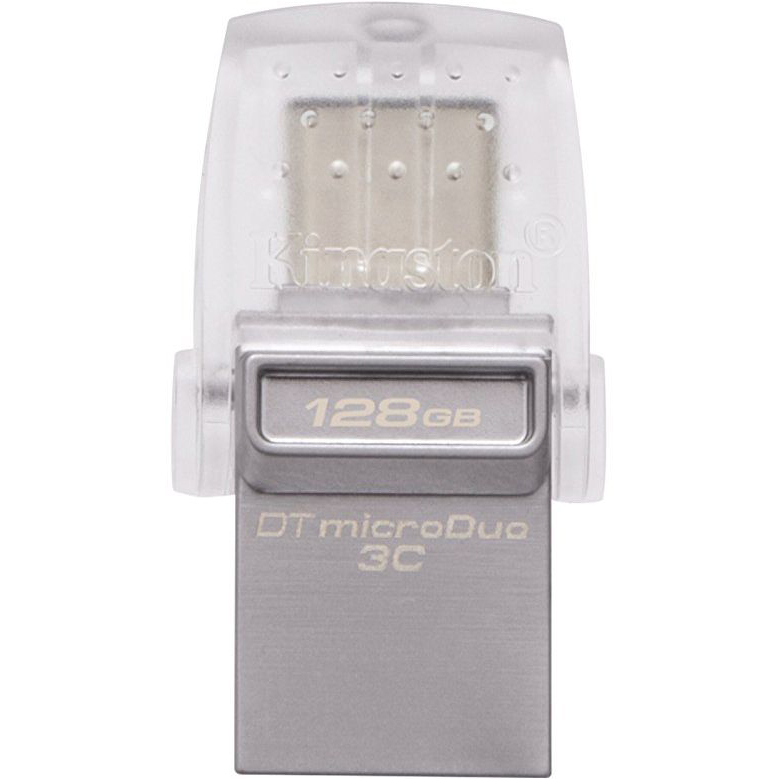 Флеш-драйв KINGSTON DataTraveler microDuo 3C 128GB (DTDUO3C/128GB)