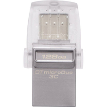 Флеш-драйв KINGSTON DataTraveler microDuo 3C 128GB (DTDUO3C/128GB)