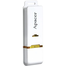 Флеш-драйв APACER AH223 4GB White/Yellow (AP4GAH223W-1)