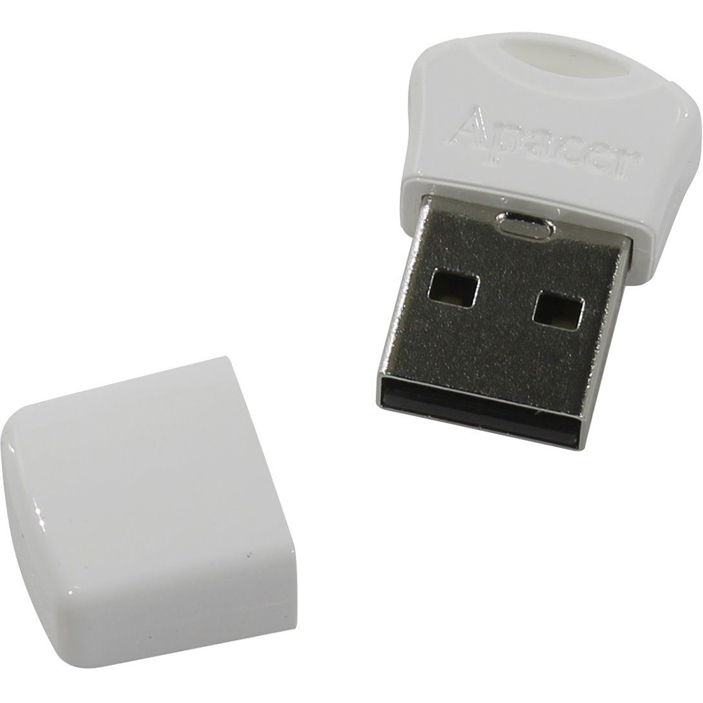 Флеш-драйв APACER AH116 32GB White (AP32GAH116W-1) Матеріал корпуса пластик