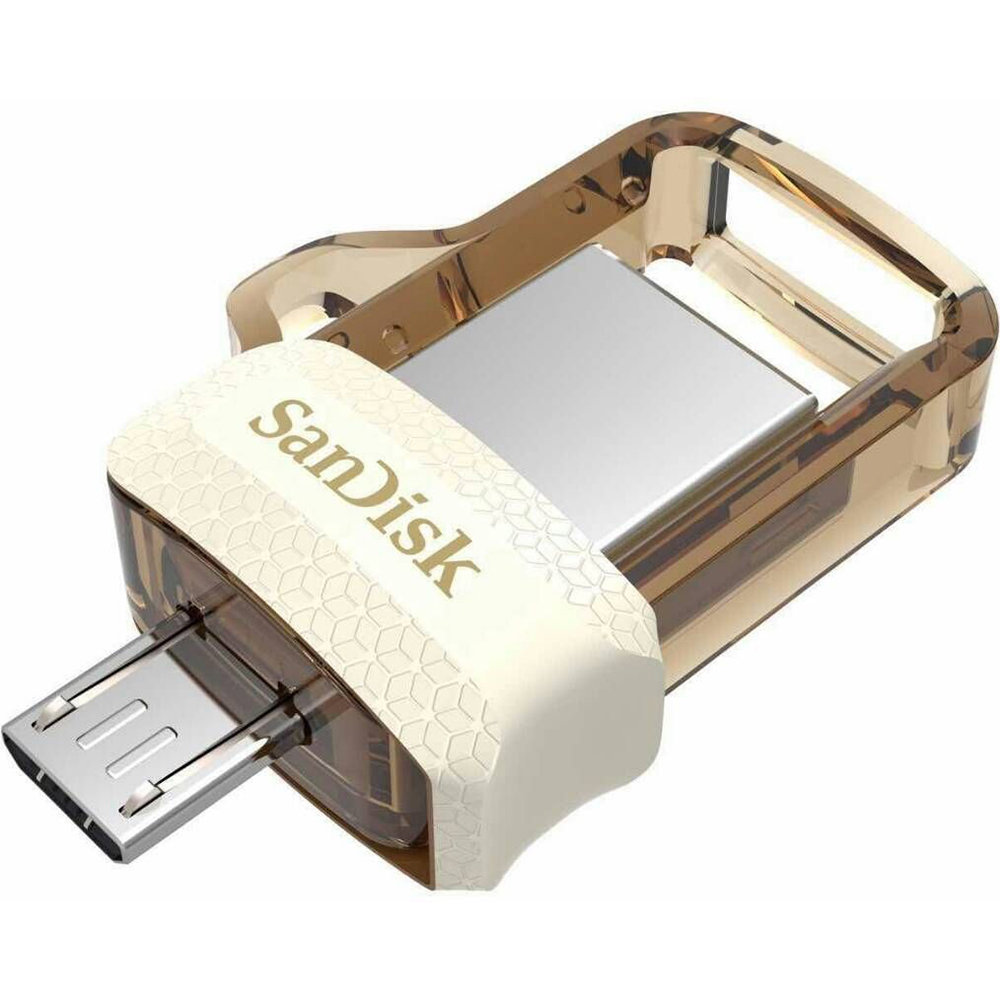 

Флеш-драйв SANDISK Ultra Dual 64 Gb Gold (SDDD3-064G-G46GW), Ultra Dual 64 Gb, OTG, USB 3.0