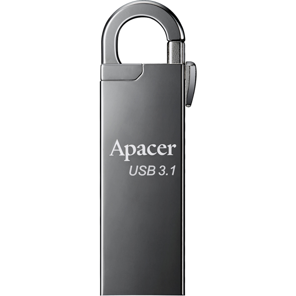 

Флеш-драйв APACER AH15A 32GB Ashy (AP32GAH15AA-1), AH15A 32GB USB3.1 Ashy