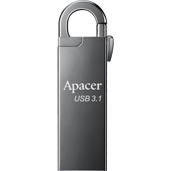 

Флеш-драйв APACER AH15A 64GB Ashy (AP64GAH15AA-1), AH15A 64GB USB3.1 Ashy