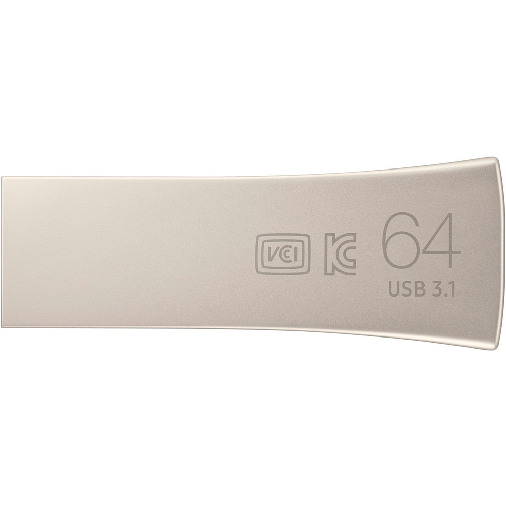 Флеш-драйв SAMSUNG Plus Bar 64 Gb Silver (MUF-64BE3/APC) Конструкція моноліт